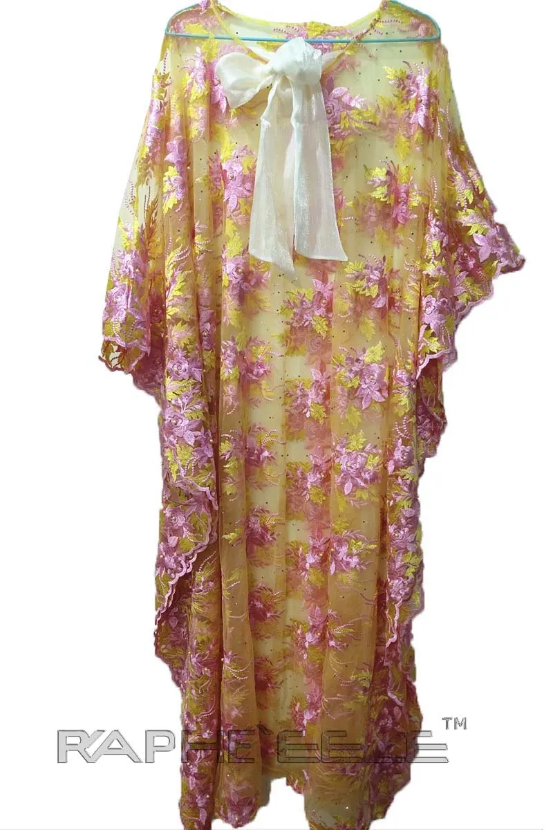Bone Cream Caftan Maxi Dress