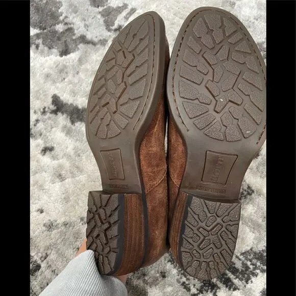 BORN Nolina Rust Leather NWOB Bootie
