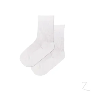 Boys Anklet Tennis Socks - White