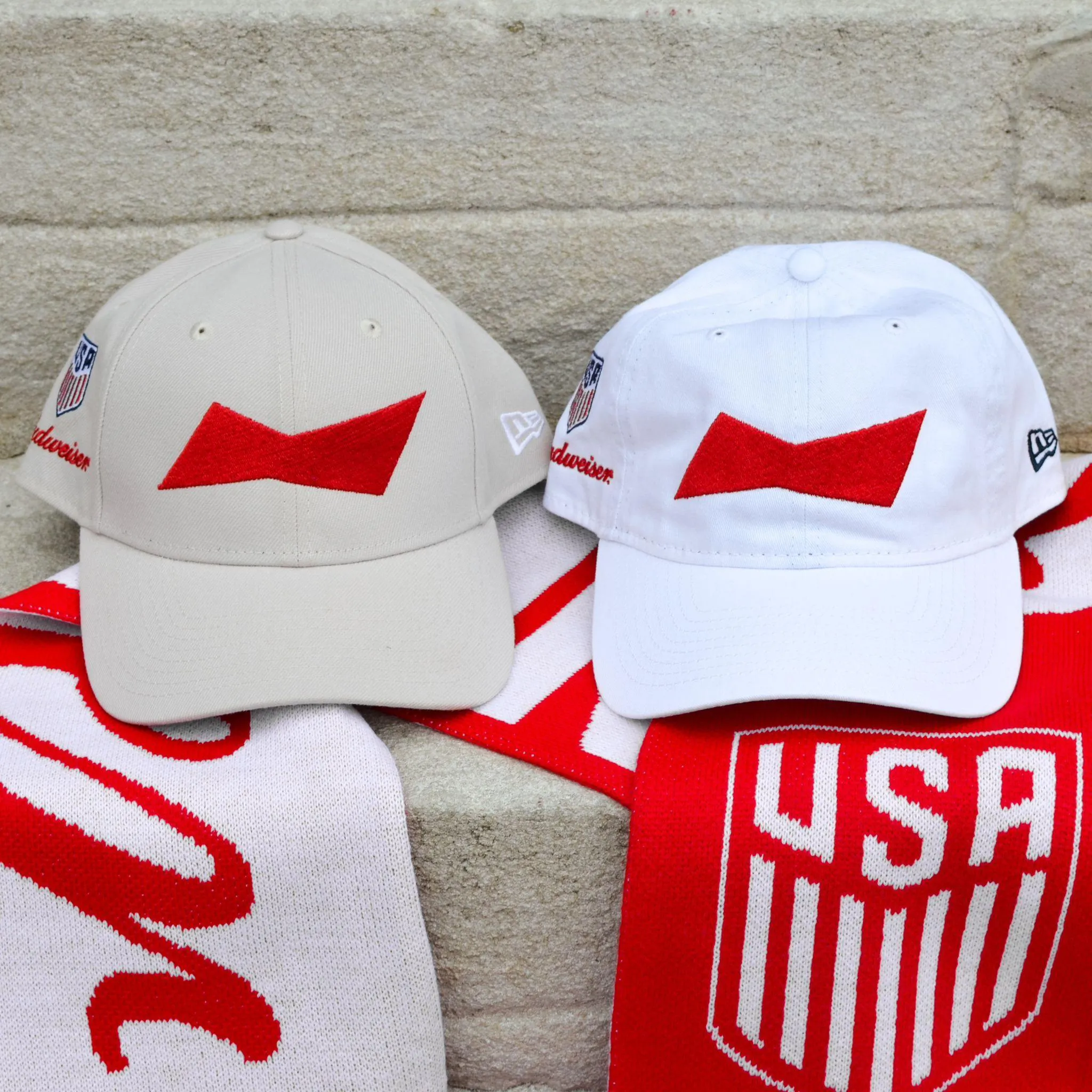 Budweiser X USMNT Soccer Hat- White