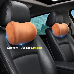 Car Headrest (2 PCS), Custom-Fit For Car, Update Version Premium Memory Foam Car Neck Pillow WALE227