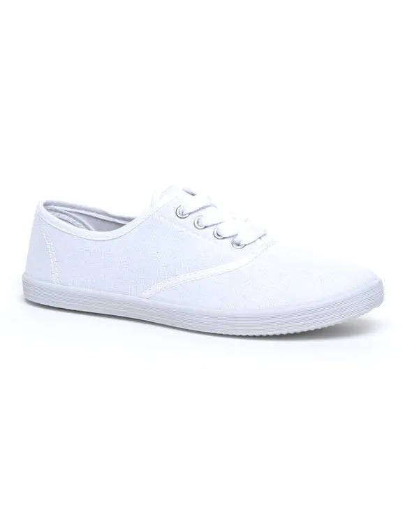 Chaussures femme Ideal: Tennis blanc