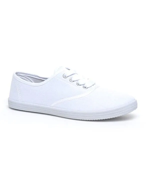 Chaussures femme Ideal: Tennis blanc