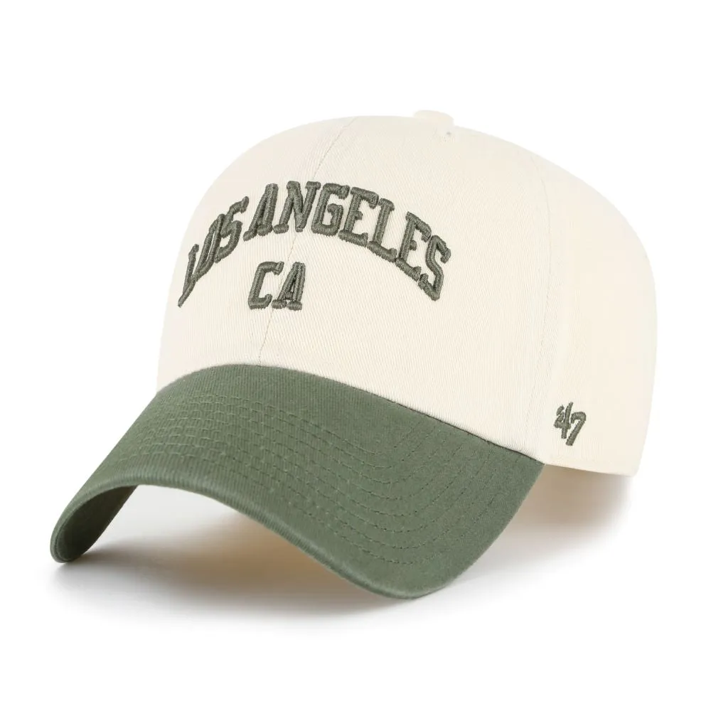 City Los Angeles Natural/Moss Script Two Tone 47 CLEAN UP