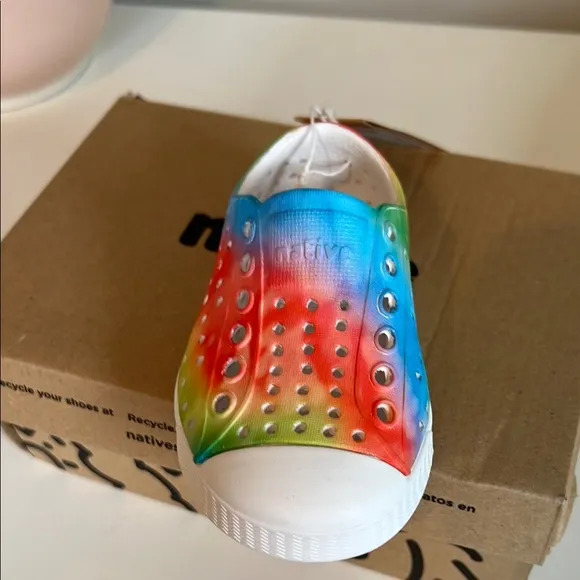 Colorful Kids Slip-On Shoes