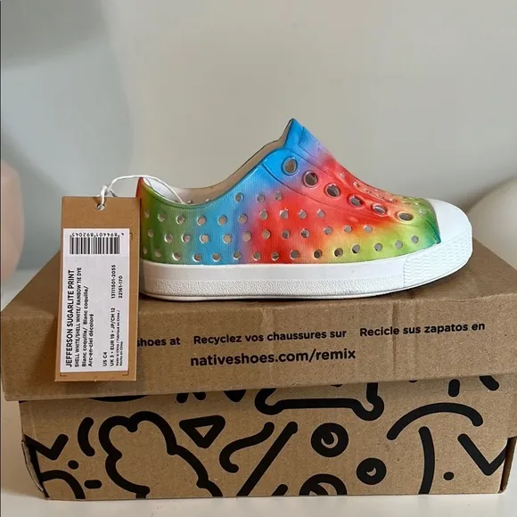 Colorful Kids Slip-On Shoes