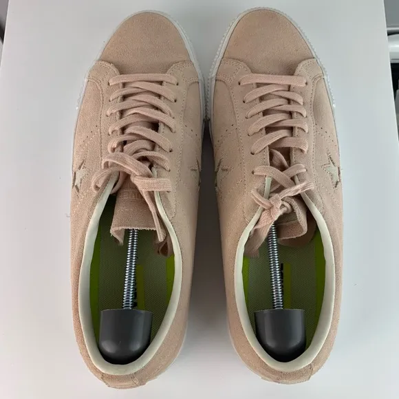 Converse Men’s Dusk Pink Suede One Star Pro Low Lace up Sneakers Shoes Size 12