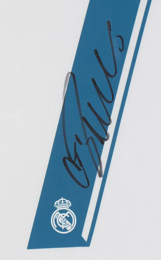 Cristiano Ronaldo Signed Framed White Adidas Real Madrid Soccer Jersey BAS LOA