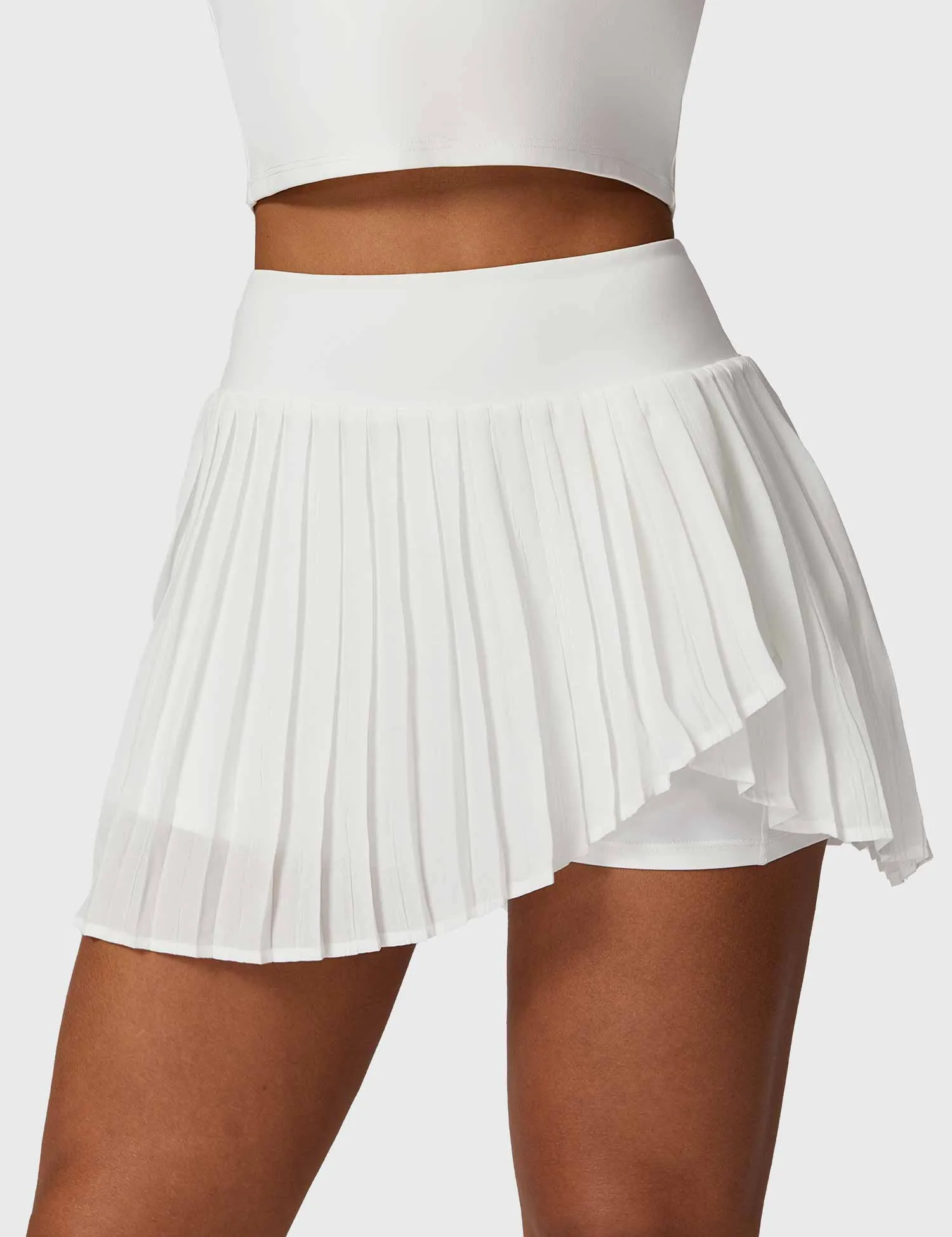 Crop Top Tennis Skirt Sets