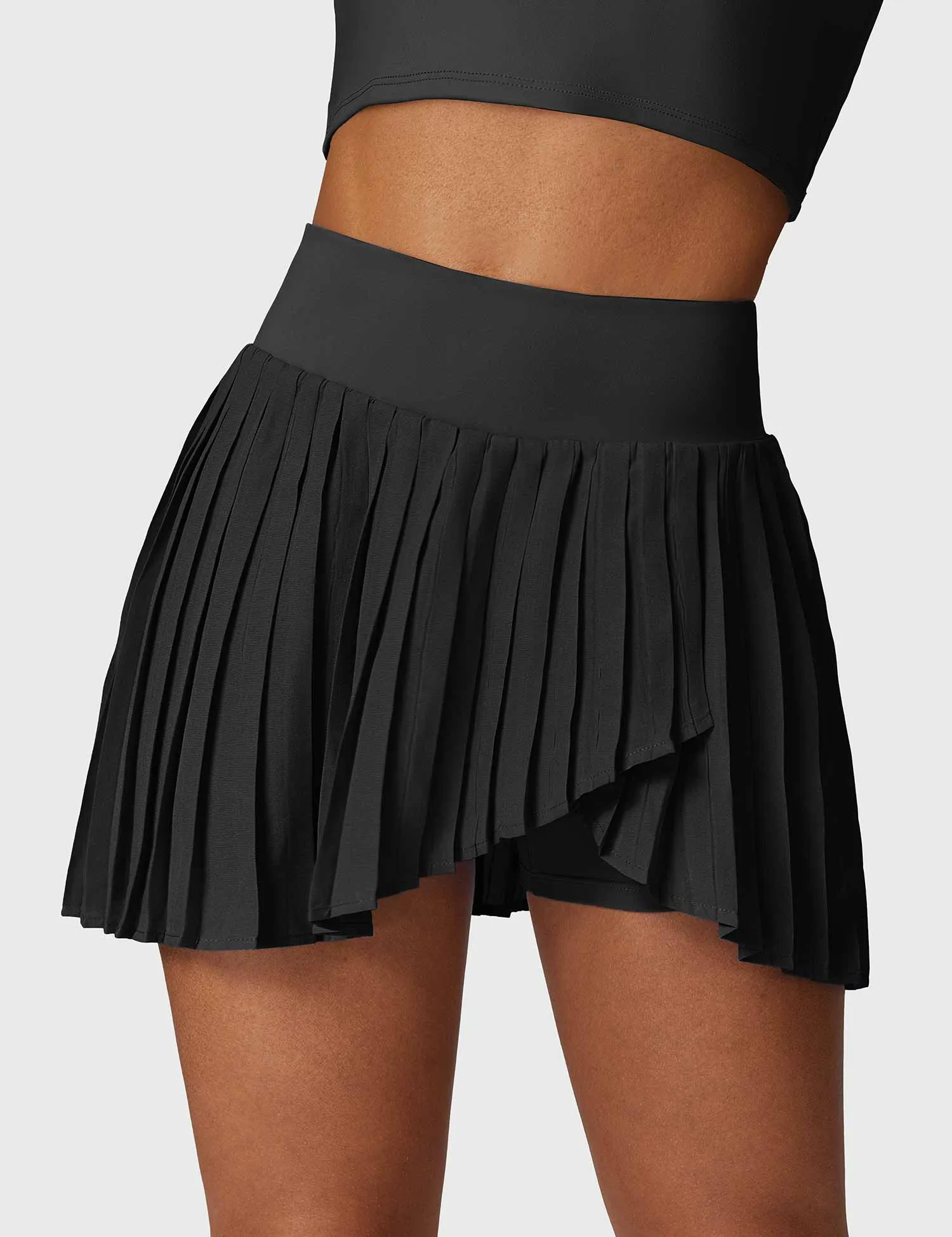 Crop Top Tennis Skirt Sets