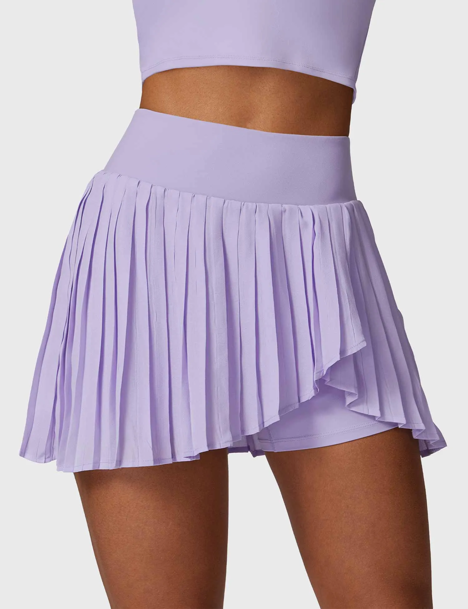 Crop Top Tennis Skirt Sets