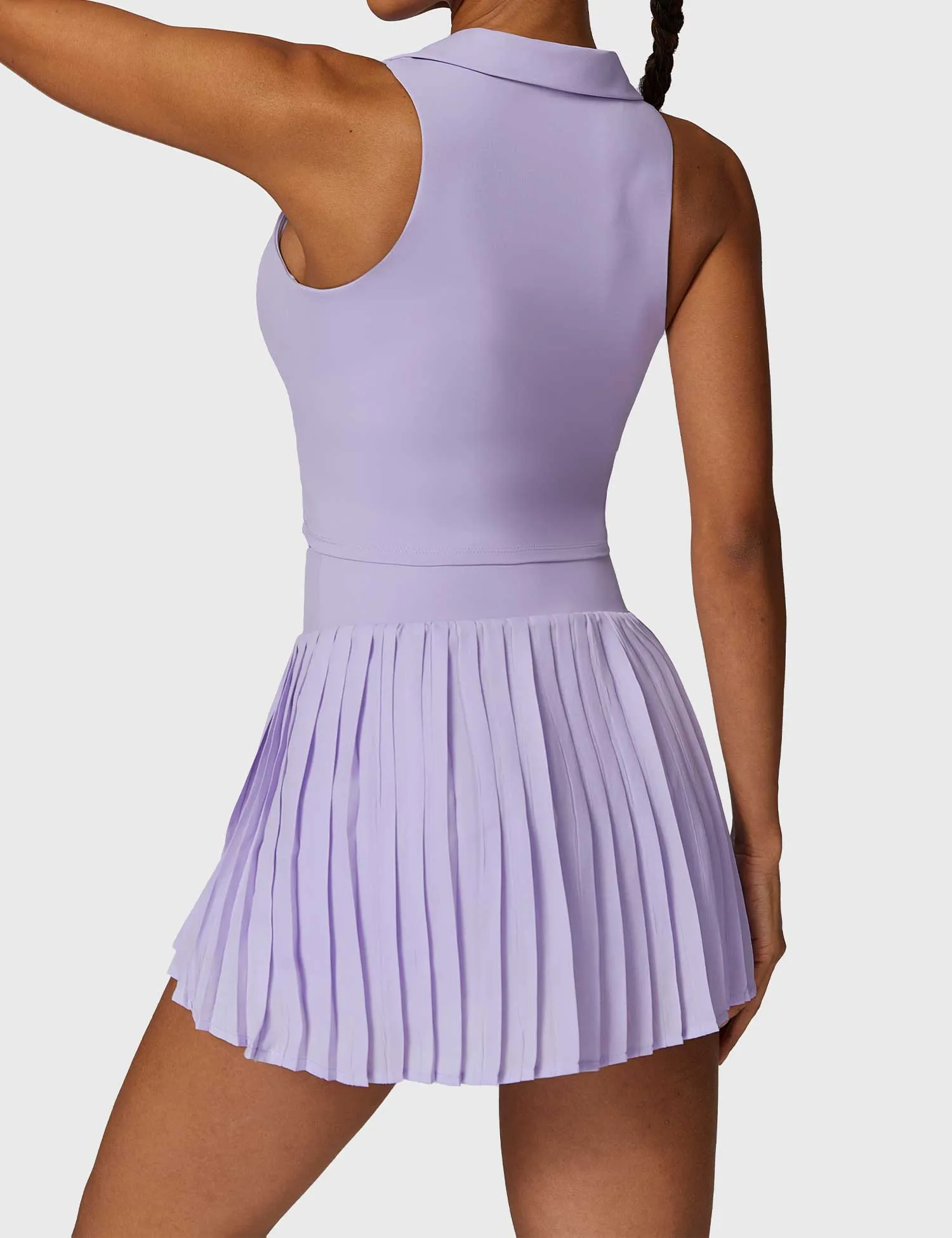 Crop Top Tennis Skirt Sets
