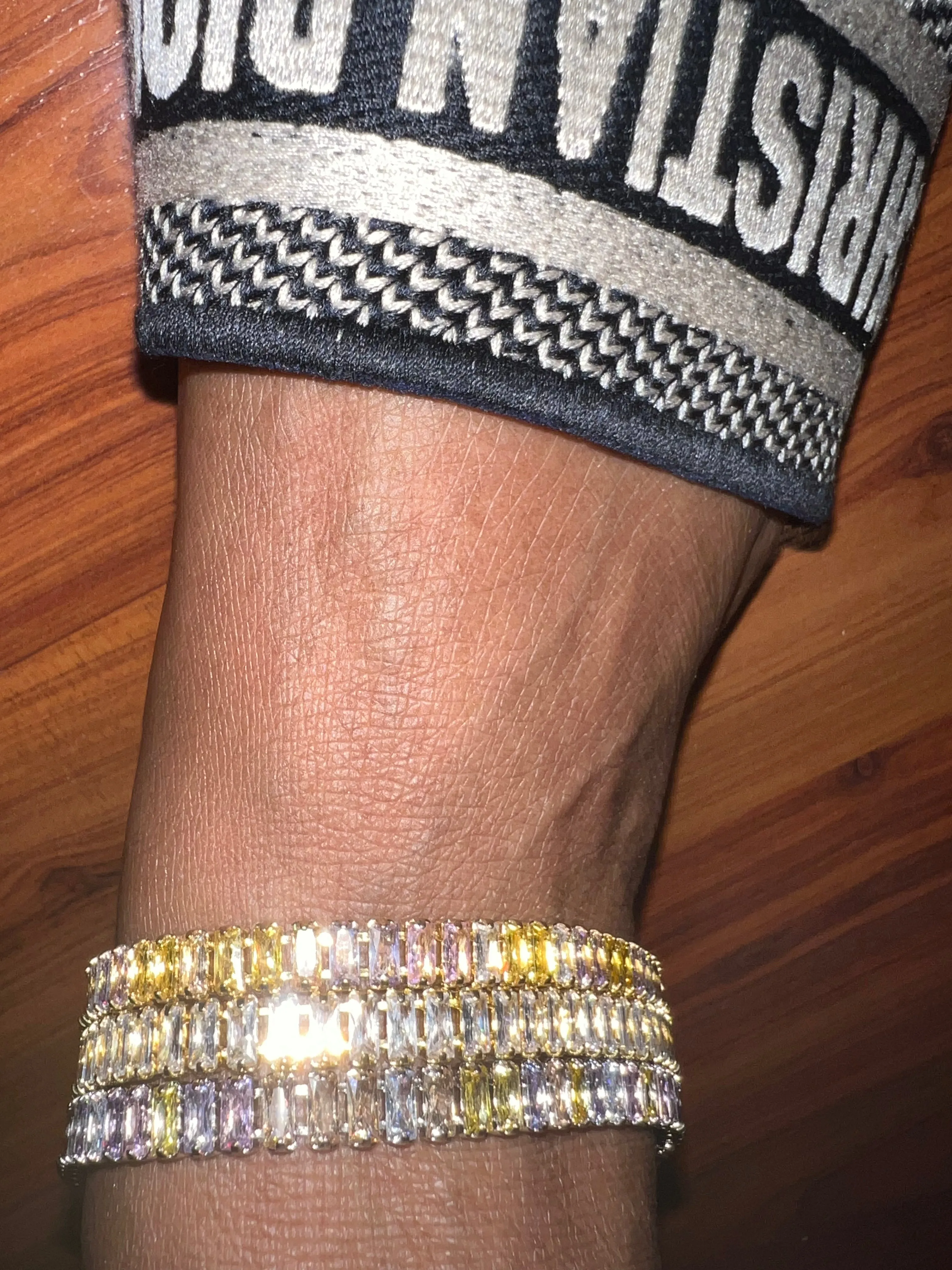 CRYSTAL ANKLE BRACELET