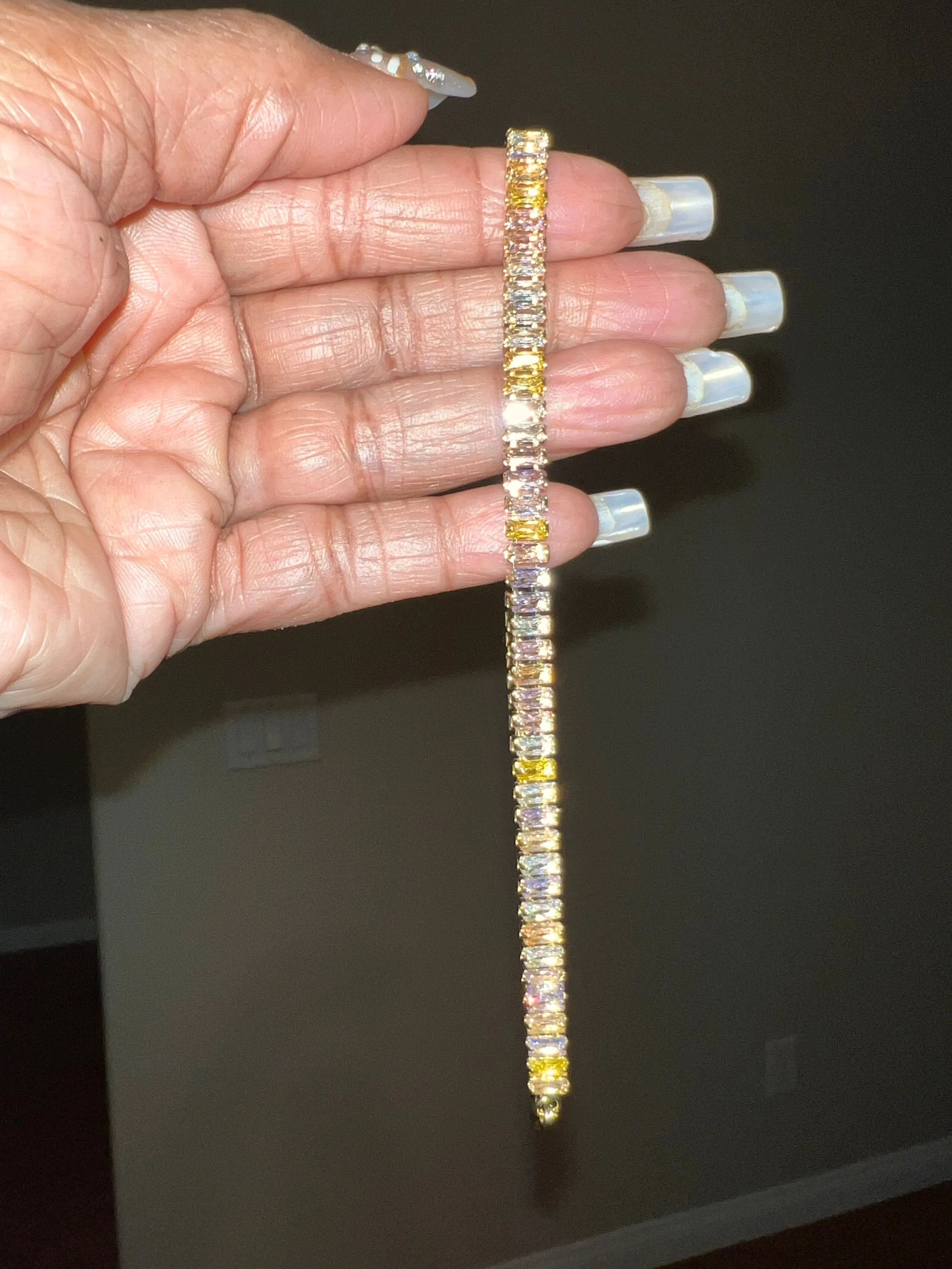 CRYSTAL ANKLE BRACELET