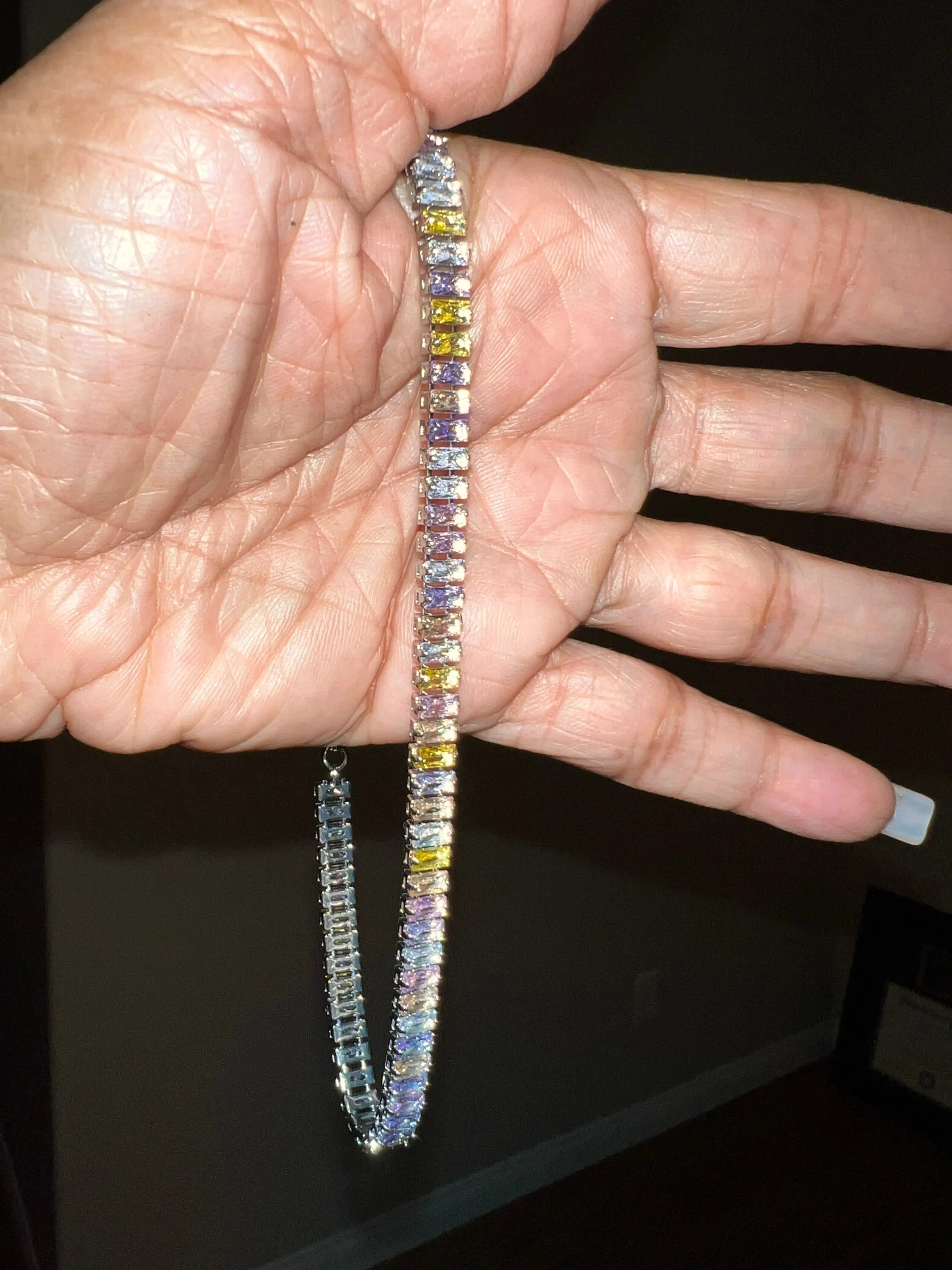 CRYSTAL ANKLE BRACELET