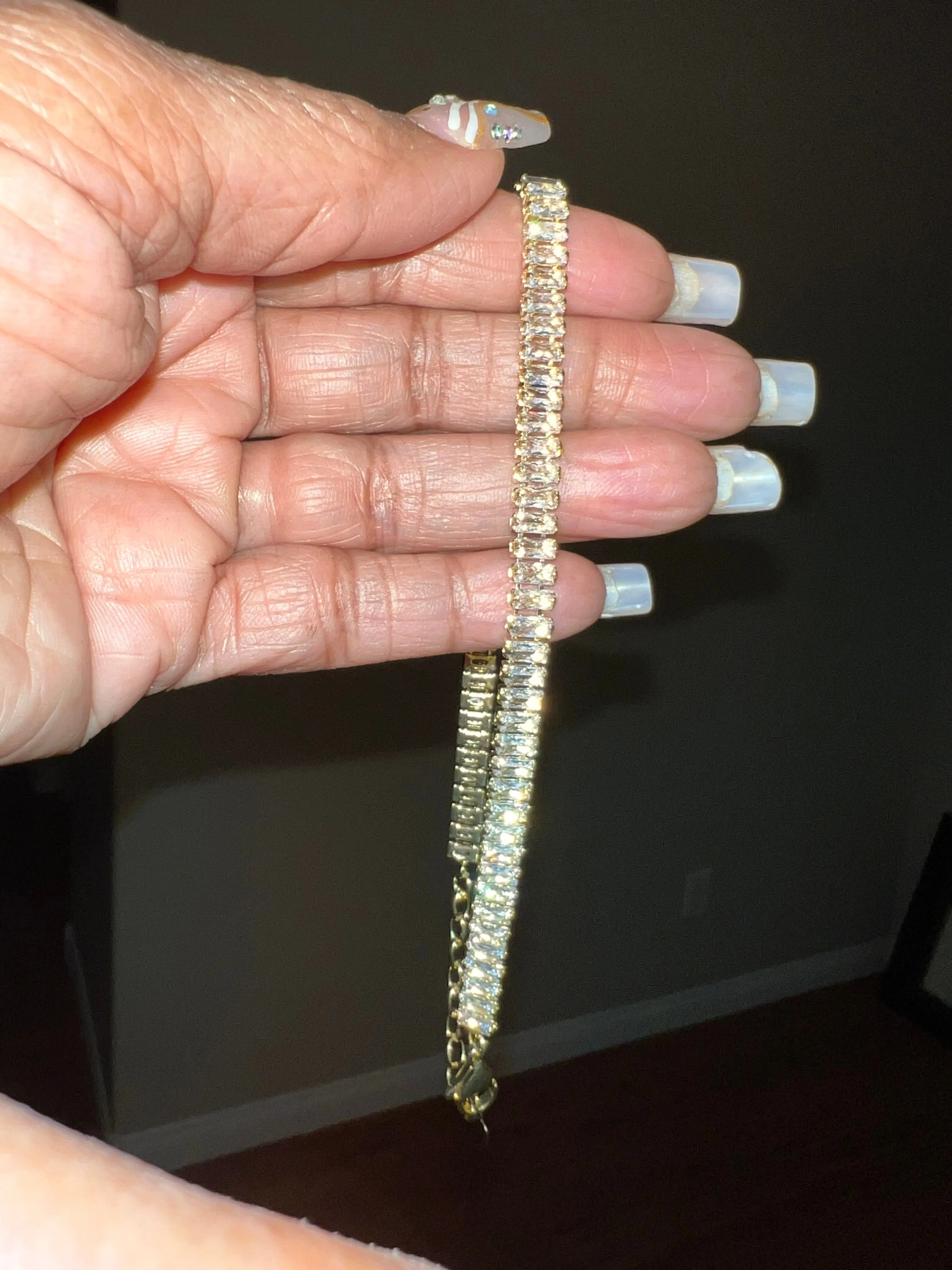 CRYSTAL ANKLE BRACELET