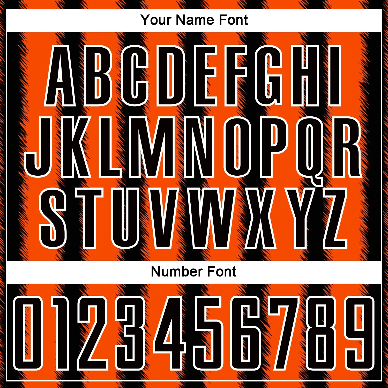 Custom Black Orange-White Line Sublimation Soccer Uniform Jersey