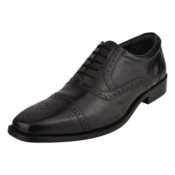 Danis Leather Derby Style Dress Shoes