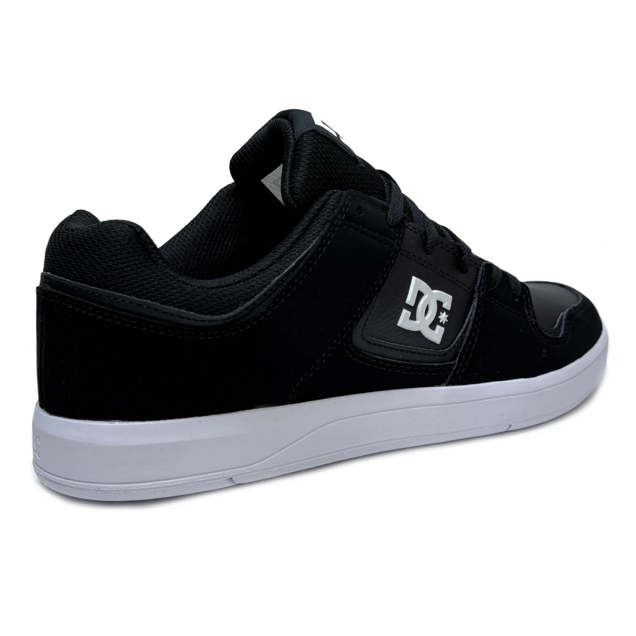 DC SHOES CURE BLACK & WHITE TRAINERS