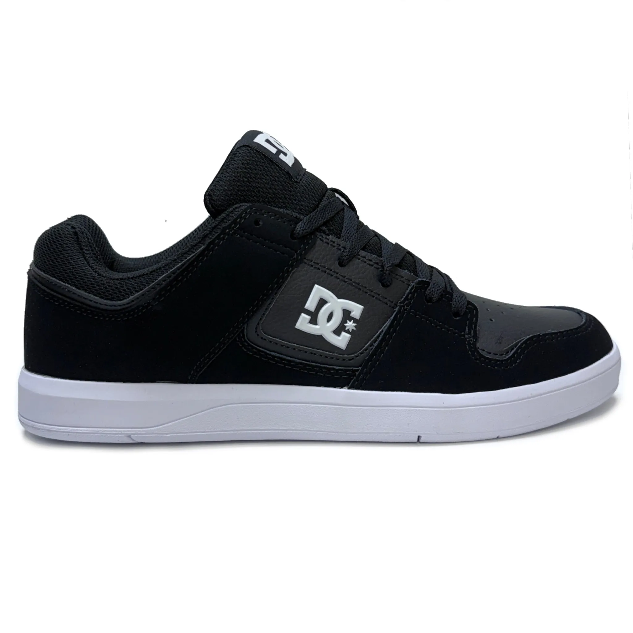 DC SHOES CURE BLACK & WHITE TRAINERS