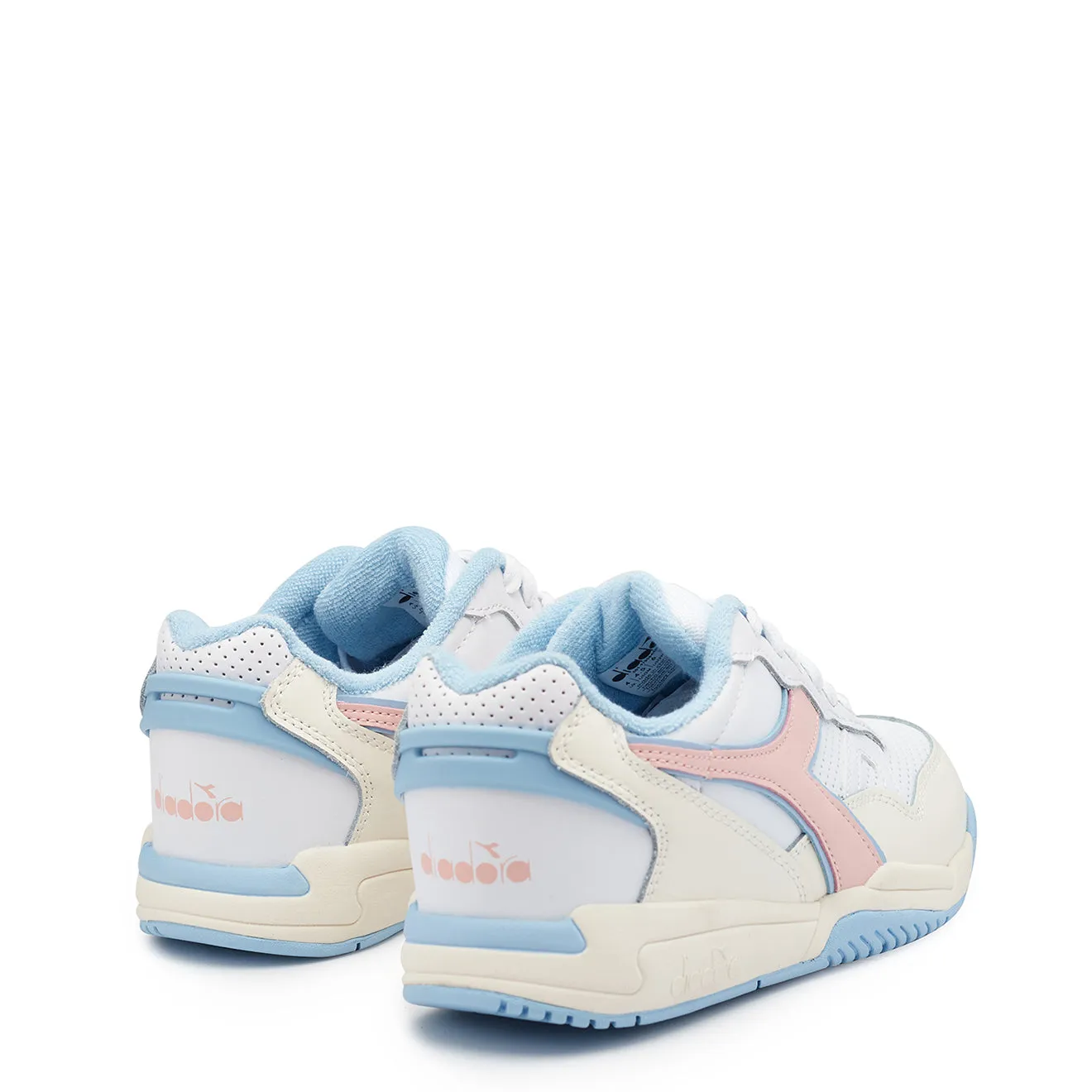 Diadora Women's Winner Trainer White / Peach Whip