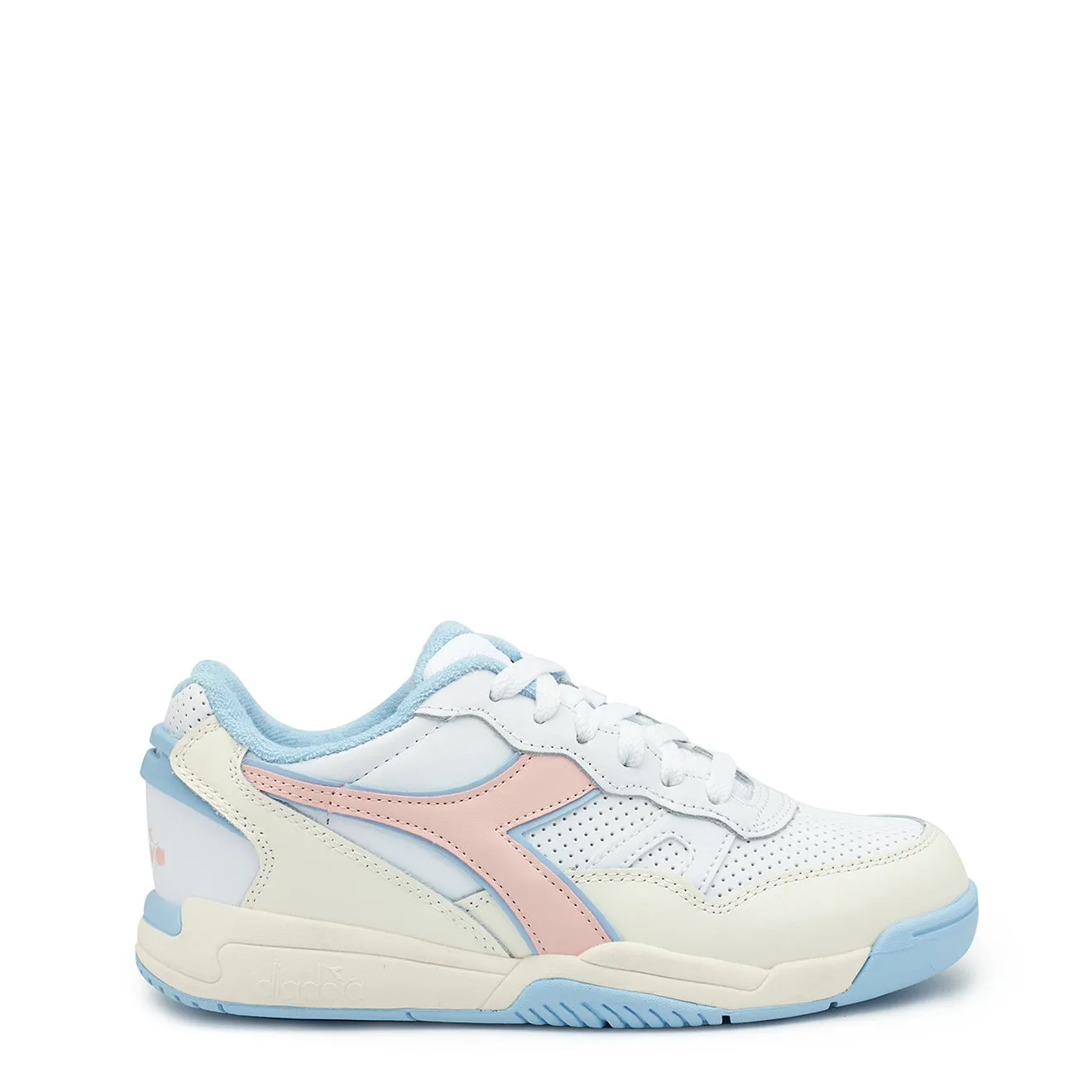 Diadora Women's Winner Trainer White / Peach Whip