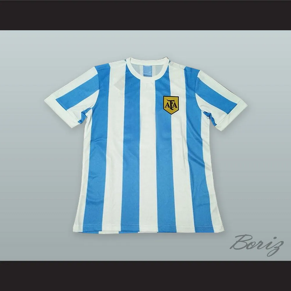 Diego Maradona 10 Argentina Soccer Jersey