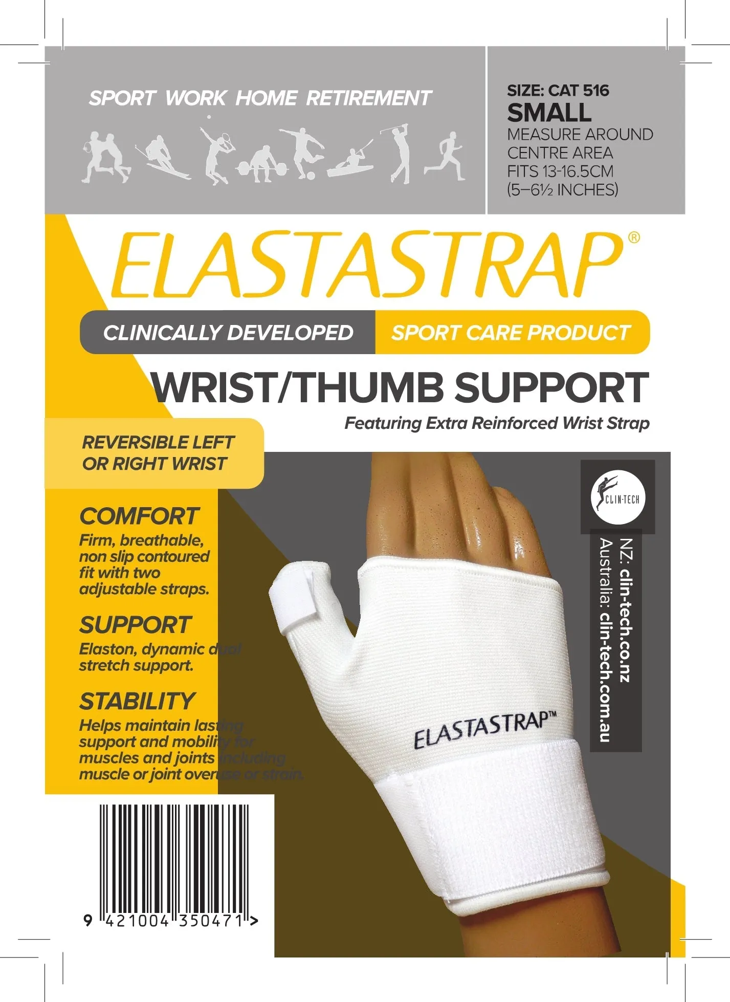 Elastastrap Compression Wrist & Thumb Strap