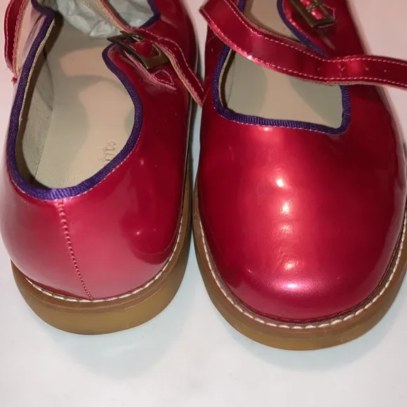 Elephantito Girl’s Patent Leather Maryjane Shoes