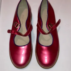 Elephantito Girl’s Patent Leather Maryjane Shoes