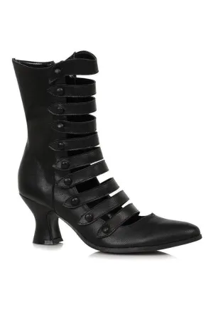 Ellie 253-AVA 2.5" Heel Victorian Ankle Boot