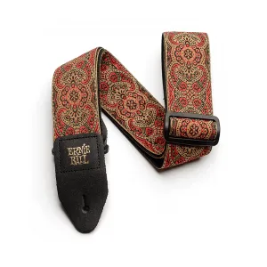 Ernie Ball Jacquard Guitar Strap, Crimson Paisley