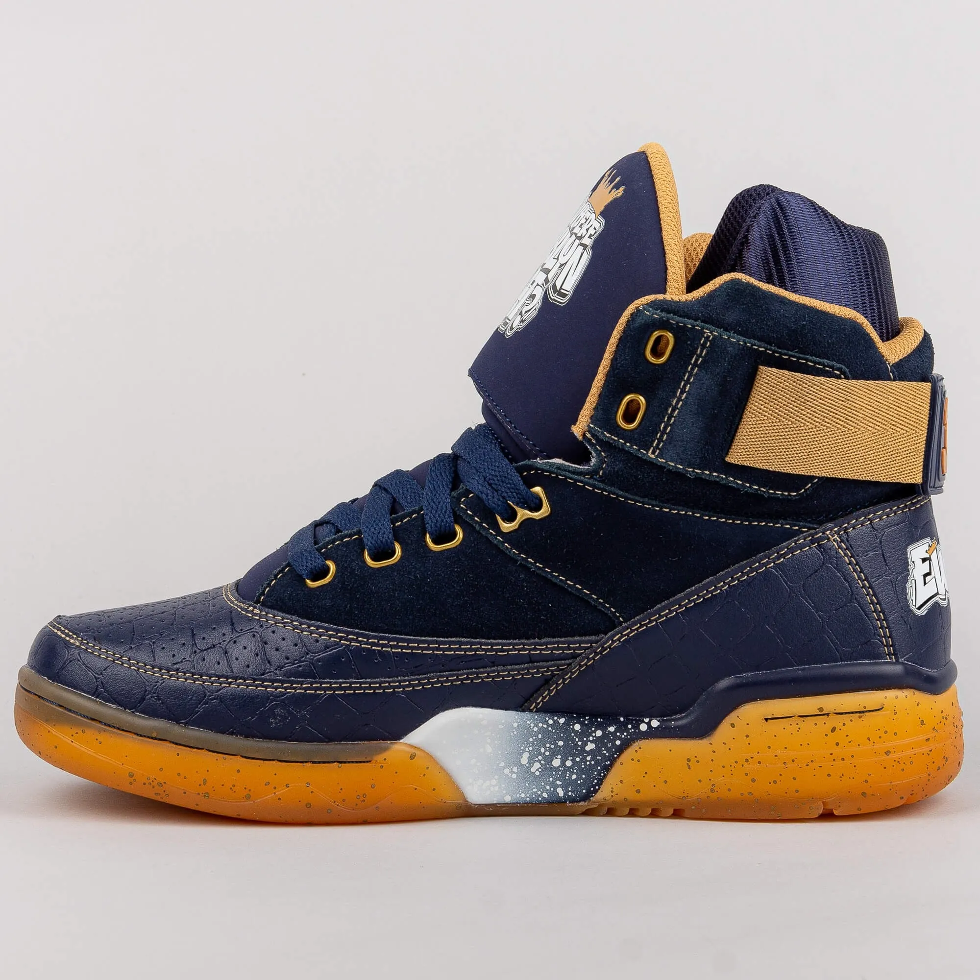 Ewing Athletics 33 HI x Where Brooklyn At navy/gold