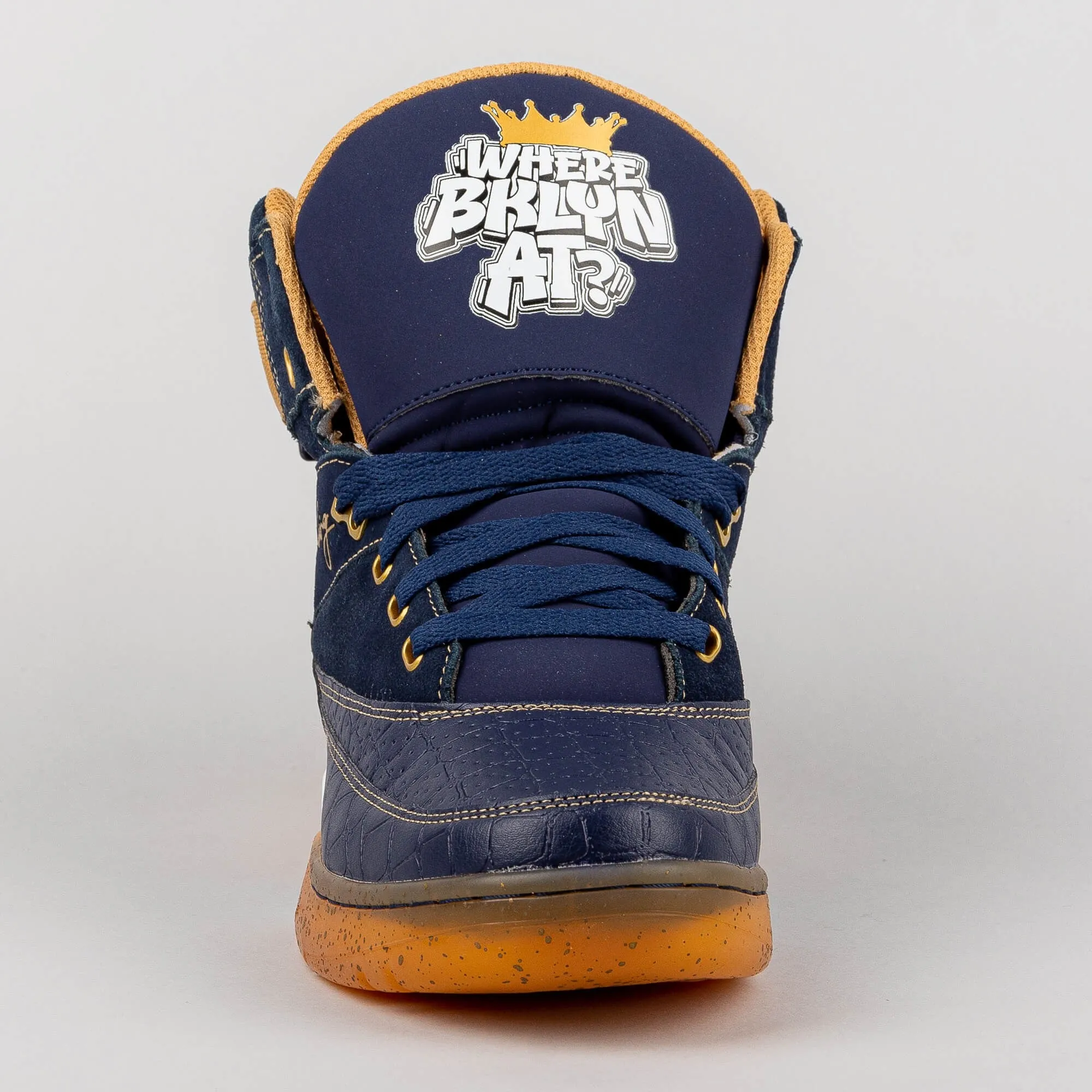 Ewing Athletics 33 HI x Where Brooklyn At navy/gold