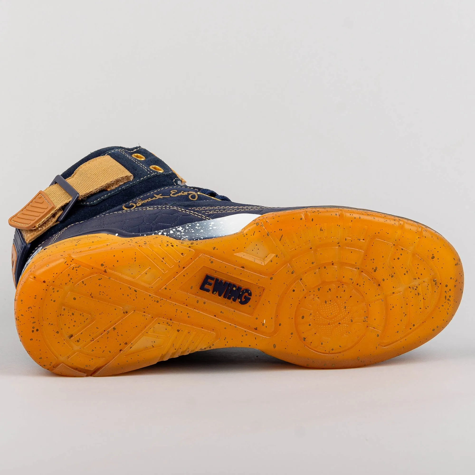 Ewing Athletics 33 HI x Where Brooklyn At navy/gold