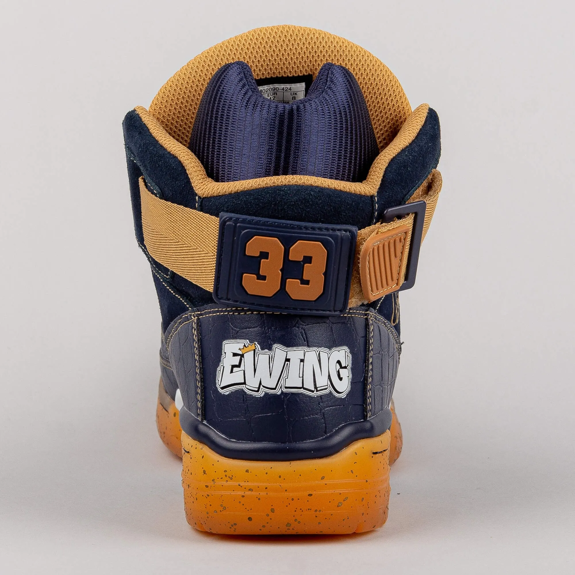 Ewing Athletics 33 HI x Where Brooklyn At navy/gold