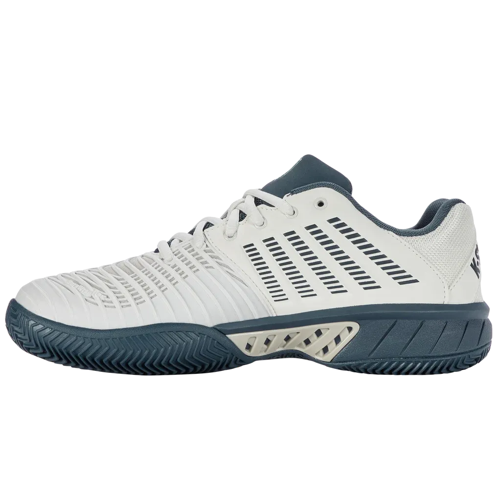 Express Light 3 Mens Tennis Shoes White Teal (2024/25)