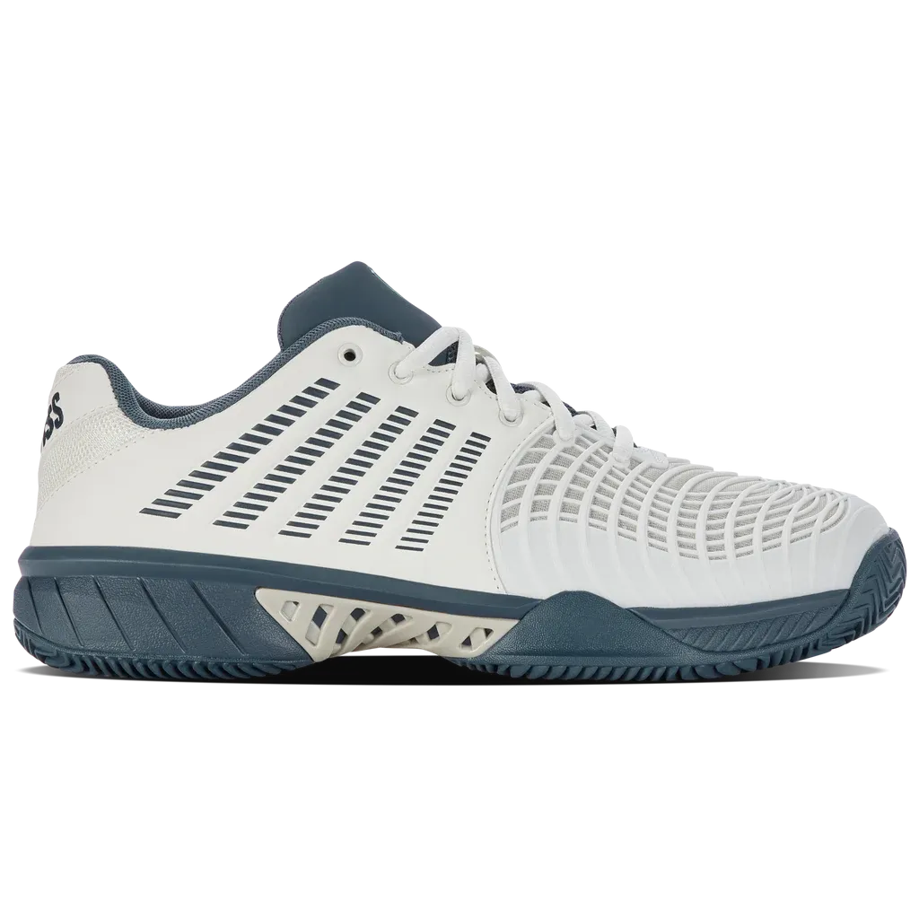 Express Light 3 Mens Tennis Shoes White Teal (2024/25)
