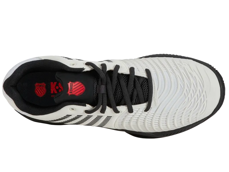 Express Light 3 Mens Tennis Shoes White/Black/Red (2024/25)