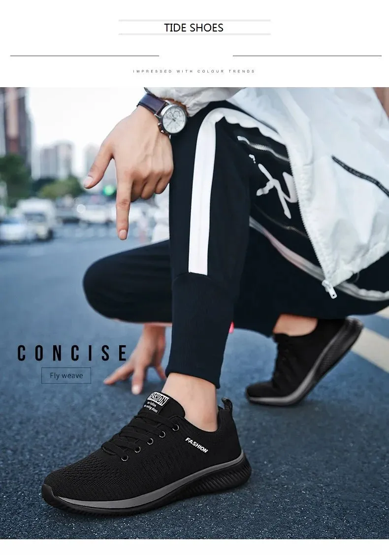 Fashion Men's Casual Shoes Lightweight Comfortable Walking Sneakers