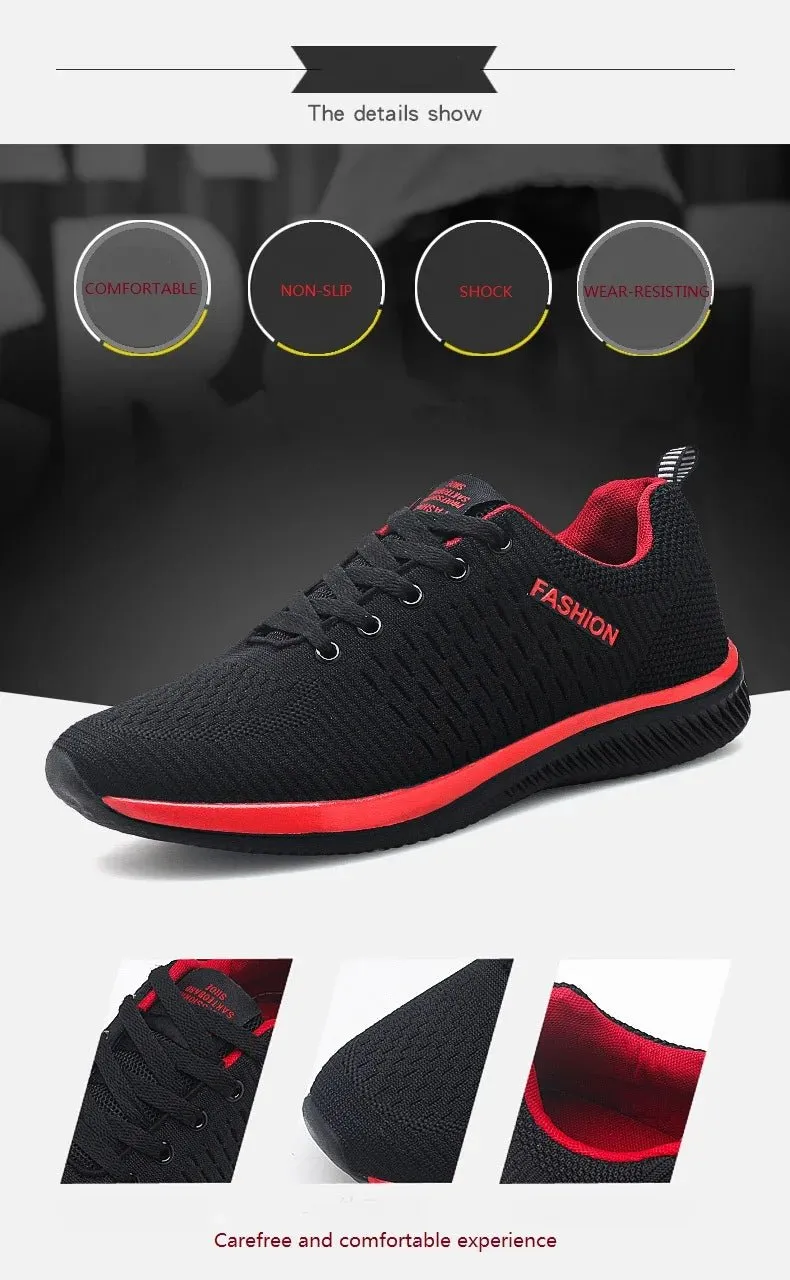 Fashion Men's Casual Shoes Lightweight Comfortable Walking Sneakers
