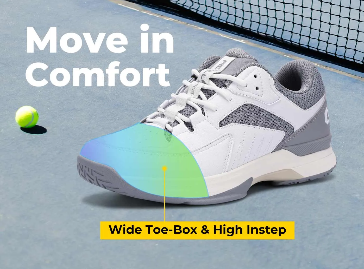 FitVille Men's Court Tennis Amadeus V1