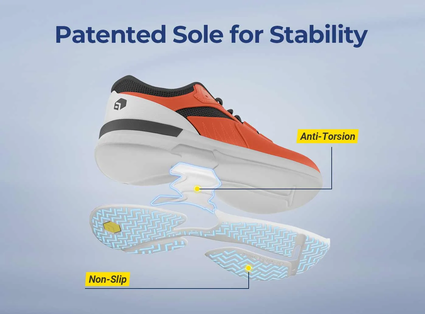 FitVille Men's Court Tennis Amadeus V1