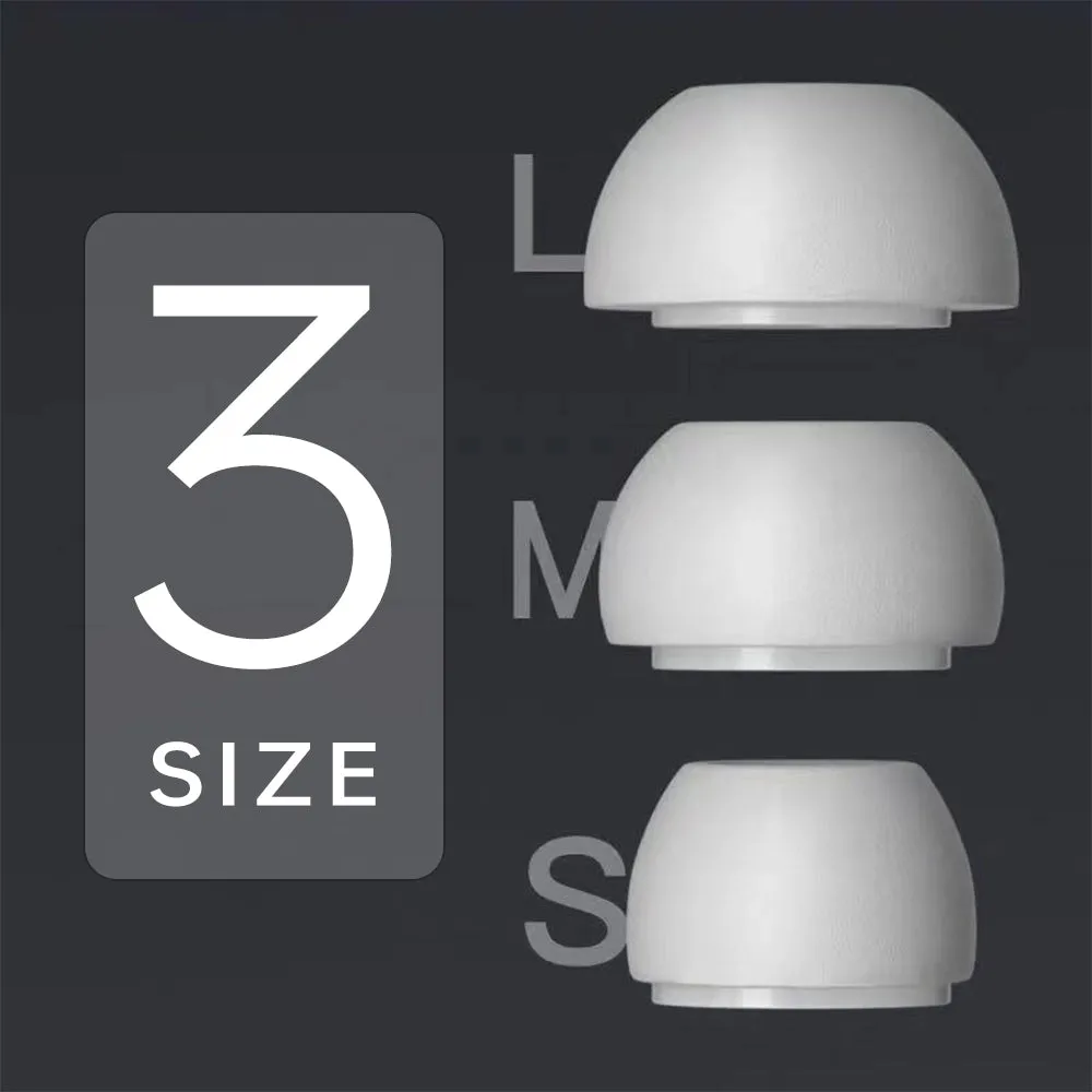 For AirPods Pro Memory Foam Silicone Earbuds Replacement
