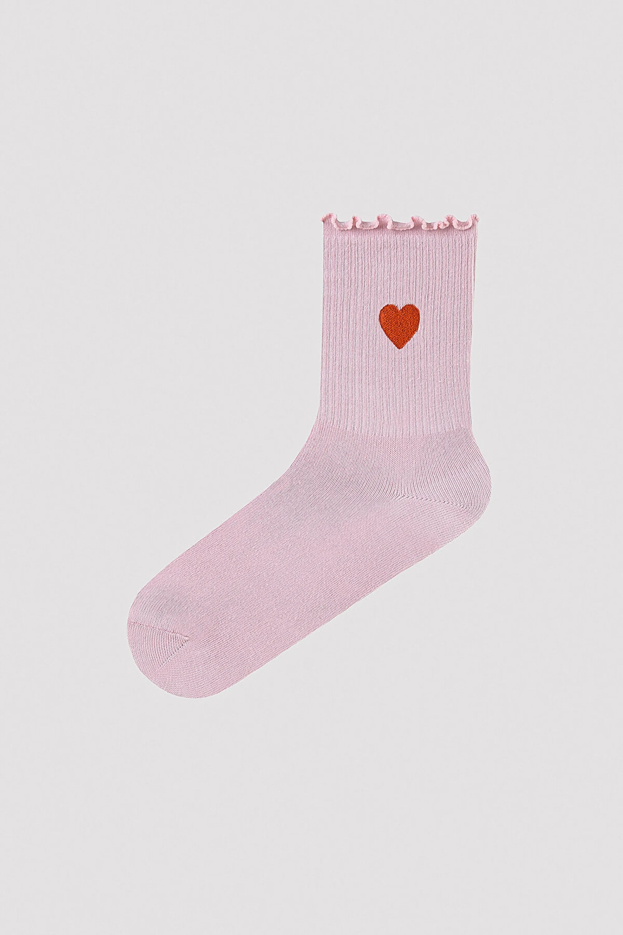 Fries Ruffle Detailed Socket Socks