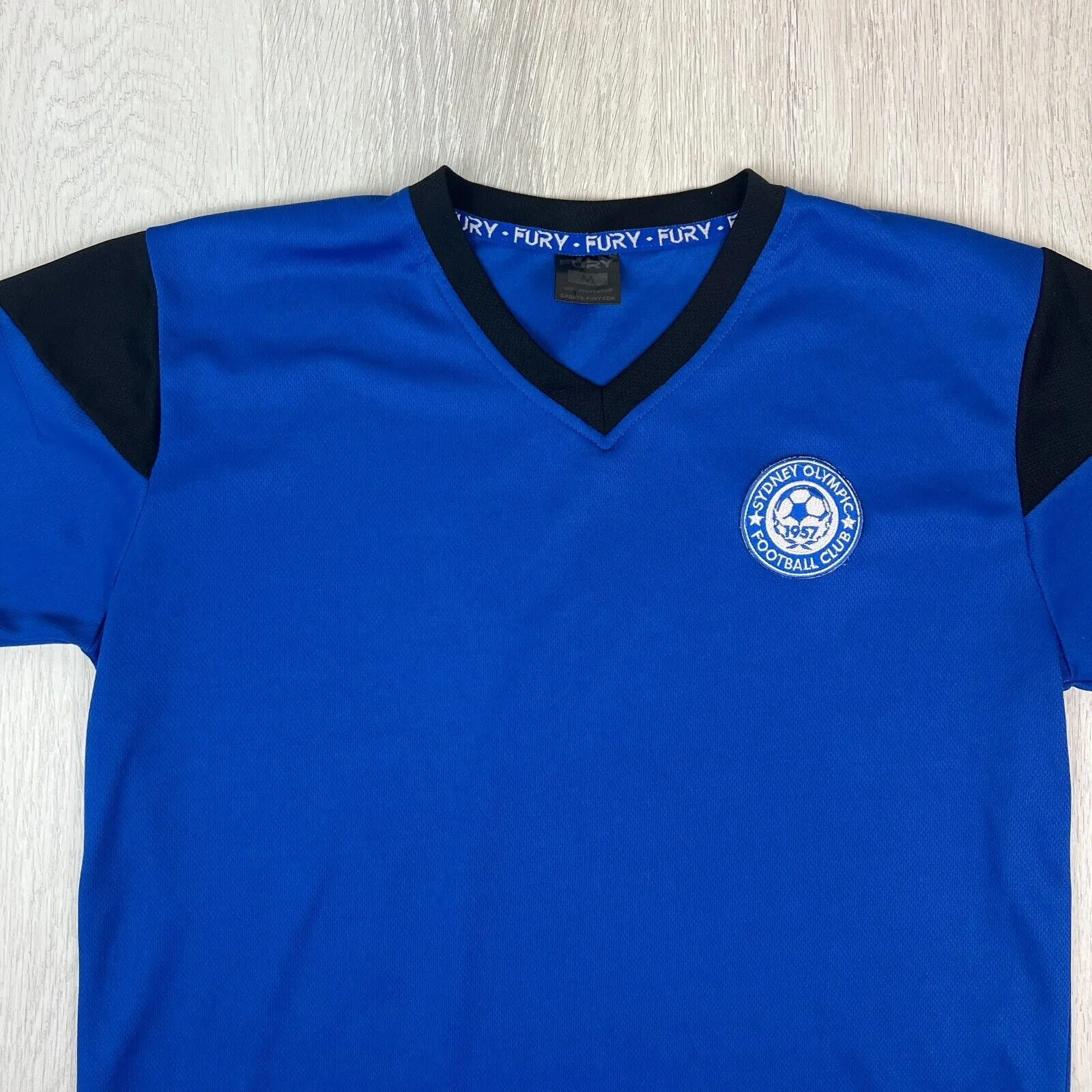 FURY Sydney OIympic Football Club Soccer Jersey Football Jersey Size Medium
