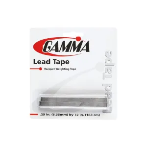 Gamma Lead Tape .25x72
