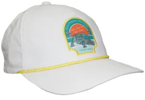 Gator Five Panel: Porch White