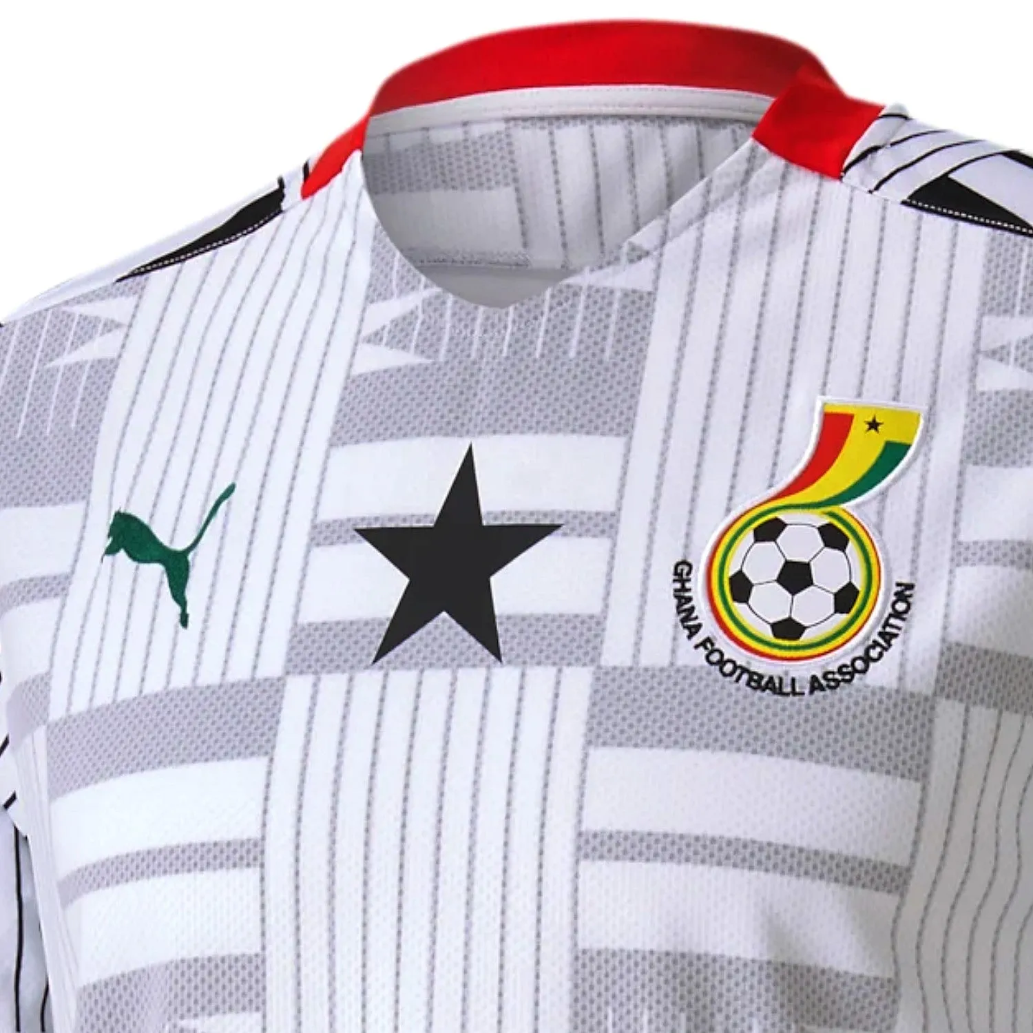 Ghana national team Home soccer jersey 2021/22 - Puma