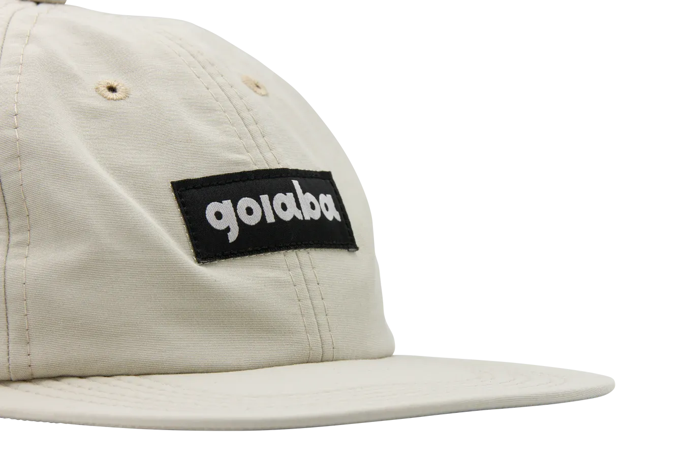 Goiaba E.C - 6-Panel Nylon Hat - Beige